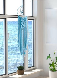 Ramadan Moon Dream Catcher with Light, Blue Dream Catcher for Girls Room Wall Decor for Women, Macrame Dreamcatcher Boho Bedroom Decor for Teen Girls Boys Birthday Gift to Women - pzsku/ZFCFD288A8E30992C2BFCZ/45/_/1735824648/08b8a2cf-7525-4ce0-a434-ced4bf269a58