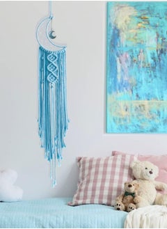 Ramadan Moon Dream Catcher with Light, Blue Dream Catcher for Girls Room Wall Decor for Women, Macrame Dreamcatcher Boho Bedroom Decor for Teen Girls Boys Birthday Gift to Women - pzsku/ZFCFD288A8E30992C2BFCZ/45/_/1735824687/a16bb6ab-adde-457e-a8b1-a62459b13520