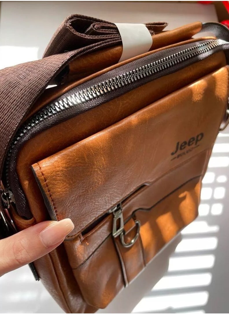 Jeep - Leather Cross Body Bag Havan - Image 1