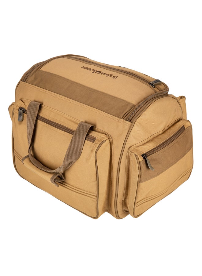 AL SANIDI Al-Tanhat bag for trips, Camping bag, Kaki, 47x33x31Cm  - Image 3