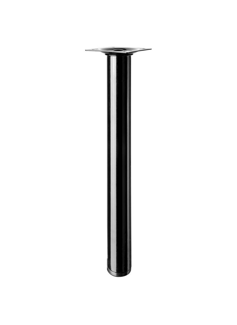 Hettich - Hettich Steel Furniture Leg Black 30 X 300mm - Image 1