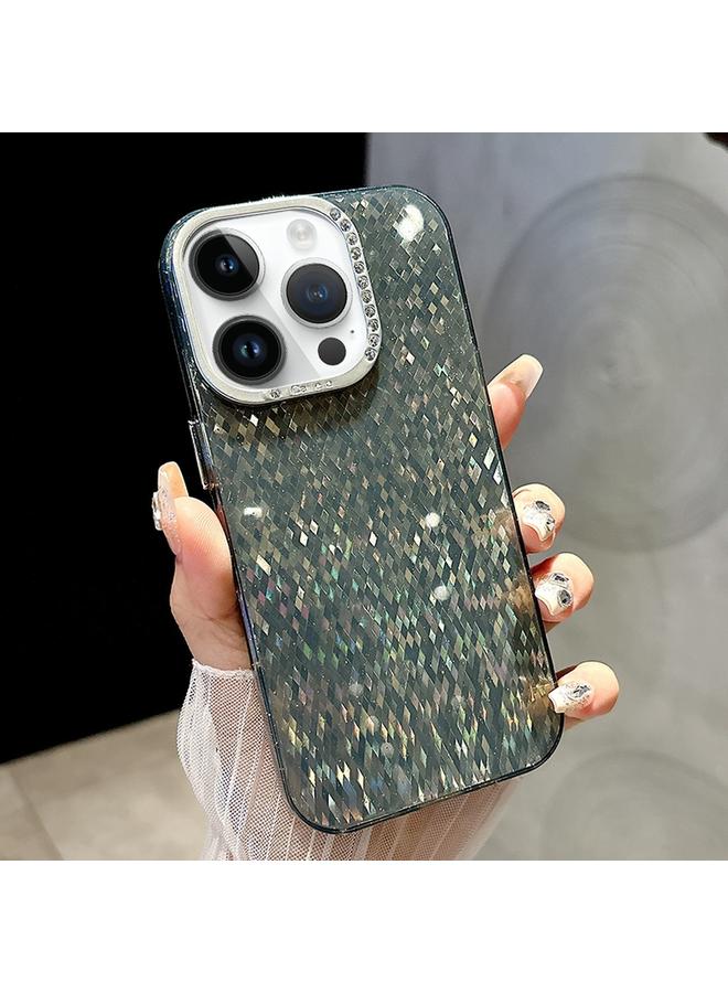 S-TOP Case For iPhone 14 Pro Max Mosaic Diamond Texture PC Hybrid TPU Phone Case - Image 1