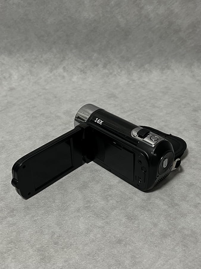 Juststone Black Digital Zoom Vlogging Camera Video Recorder For YouTube - Image 5