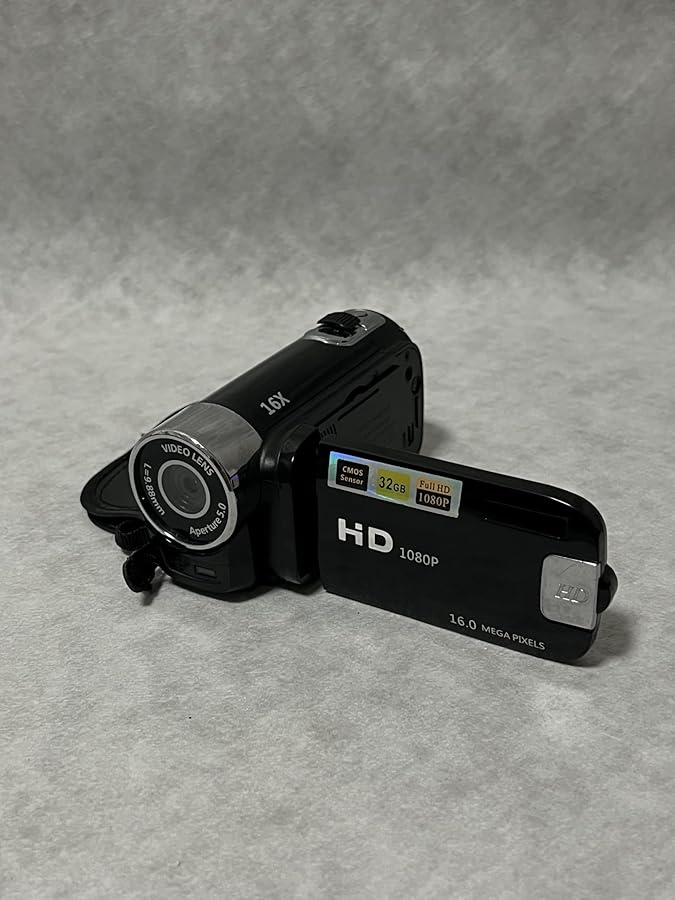 Juststone Black Digital Zoom Vlogging Camera Video Recorder For YouTube - Image 4