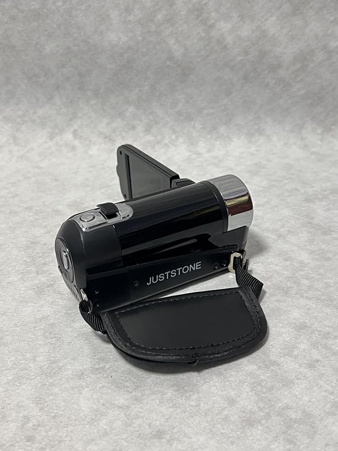 Juststone Black Digital Zoom Vlogging Camera Video Recorder For YouTube - Image 1