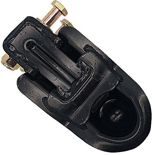 NBJINGYI 2-5/16" Adjustable Channel Mount Trailer Coupler, 14,000 lbs Gross Weight Capacity, Heavy Duty Cast Steel Wedge-Latch Coupler with Mounting Hardware, Black Powder Coat - Image 5