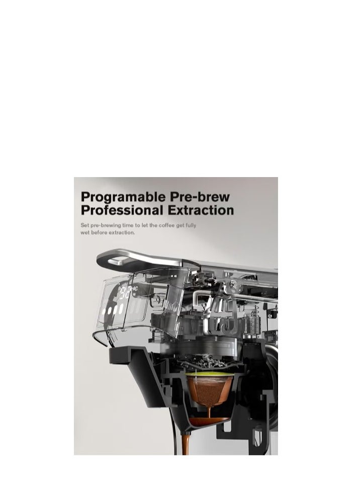 هيبرو - HiBREW 6in1 كبسولة ماكينة صنع القهوة الساخنة / الباردة متعددة إسبريسو كافيتيرا كابتشينو صانع القهوة دولتشي غوستو مسحوق نسبريسو H1B - Image 1