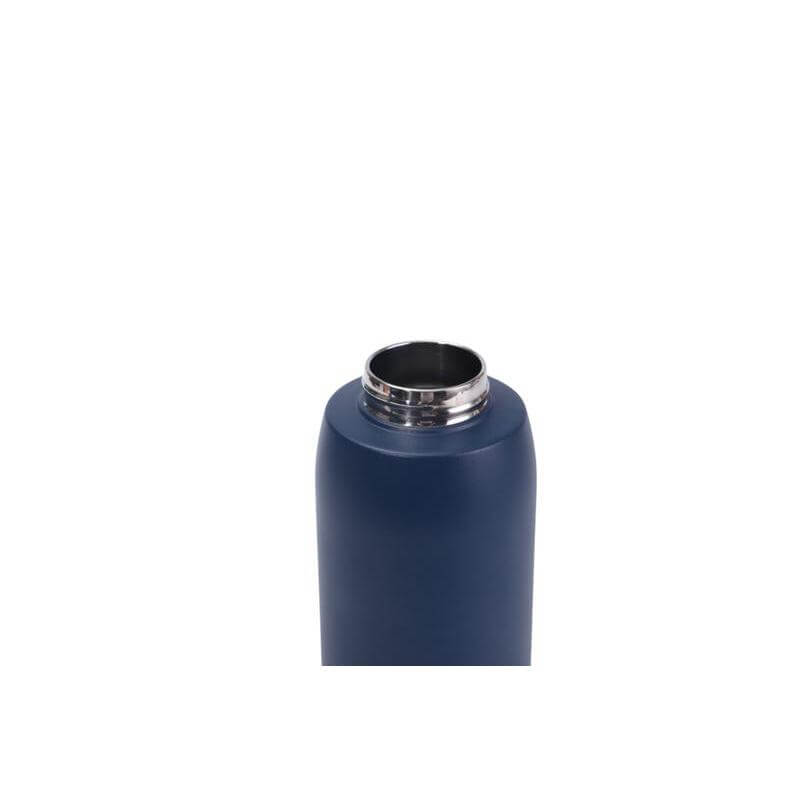 Hans Larsen EVORA 750ml Vacuum Insulated Stainless Steel Water Bottle, Double Wall, Lockable Lid & Sip Straw, 12 Hrs Cold / 8 Hrs Hot, Leak-Proof Sports Bottle with Carry Loop - Navy - Image 2