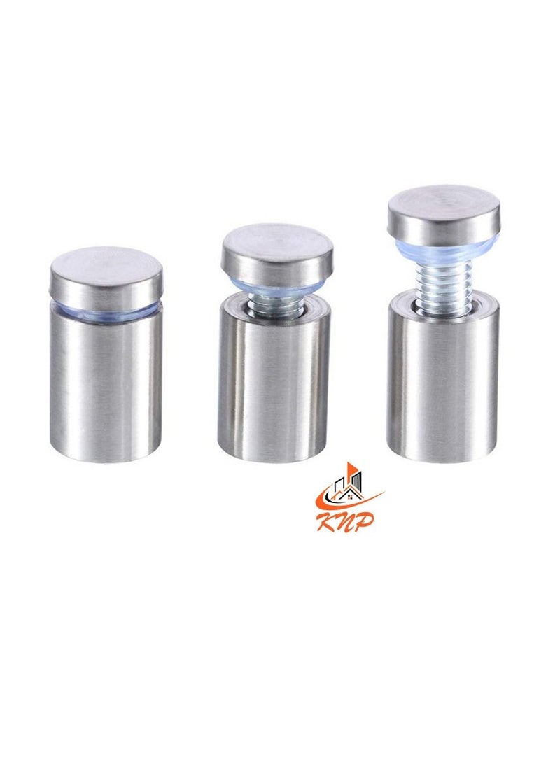 KNP Solid Glass Holding Sandoff Screw Matt Finish (3/4" X 1-1/4") - 2pcs - Image 2