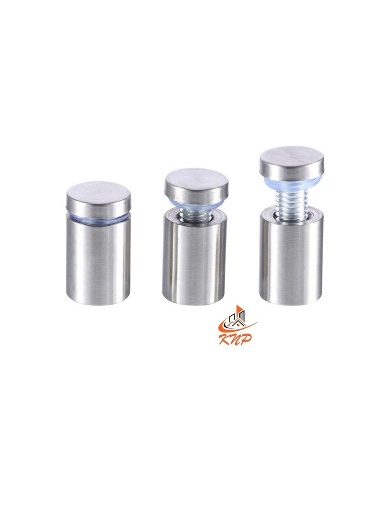 KNP Solid Glass Holding Sandoff Screw Matt Finish (3/4" X 1-1/4") - 2pcs - Image 1