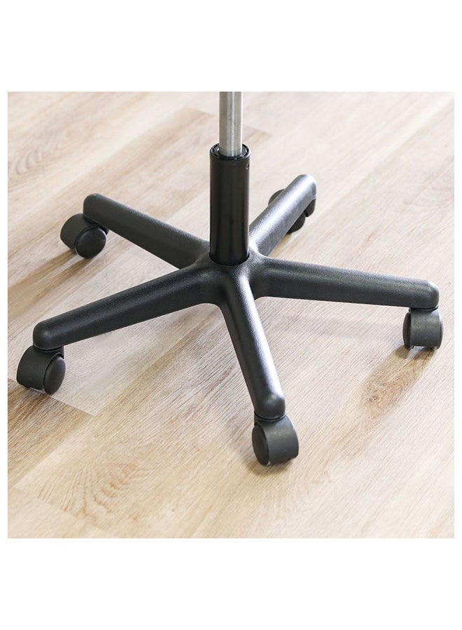 DANUBE HOME Melodica Office Chair Mid Back Ergonomic Gaming Chair Modern Home Desk Computer Chair 360° Swivel Office Chairs Adjustable Lumbar Support L 45 x W 50 x H 89 cm Dark Grey - Image 5