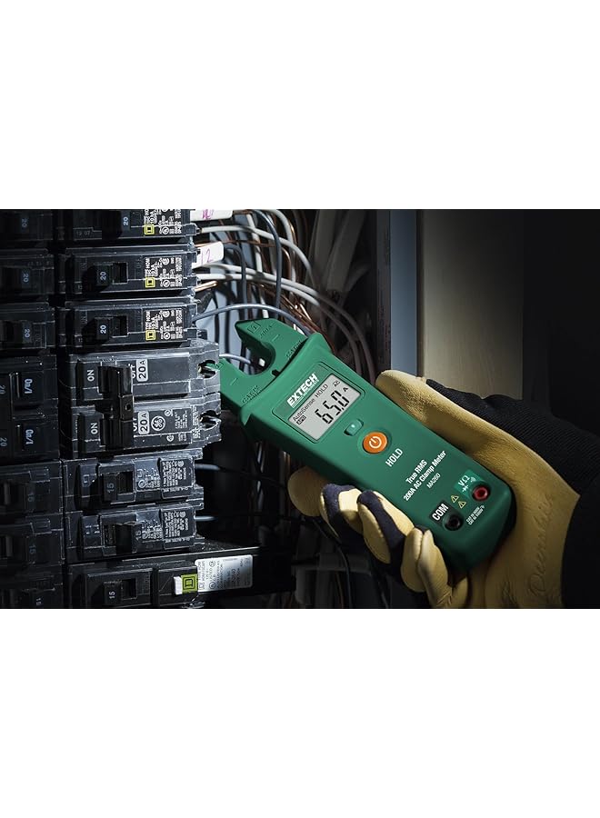 Extech Ma260 True Rms 200A Ac Open Jaw Clamp Meter - Image 2