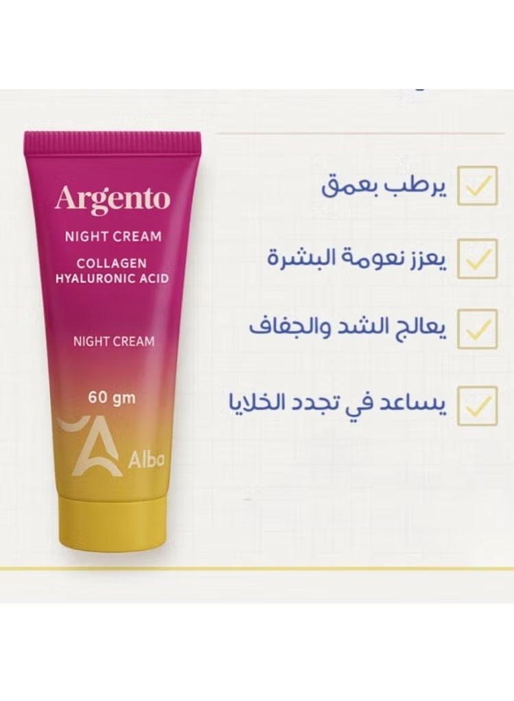 Argento clear 200 ml + toner 200 ml+ night cream 60 gm + eye contour cream 30 g - Image 4