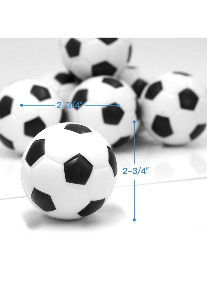 نوفيلتي بليس كرات كرة القدم القابلة للضغط لتخفيف التوتر - عبوة من 12 كرة ممتازة مضادة للتوتر لتخفيف التوتر، أدوات استرخاء، ألعاب فيدجيت، هدايا الحفلات، ألعاب الكرة، جوائز الكرنفال (القطر 2-3/4 بوصة) - Image 2