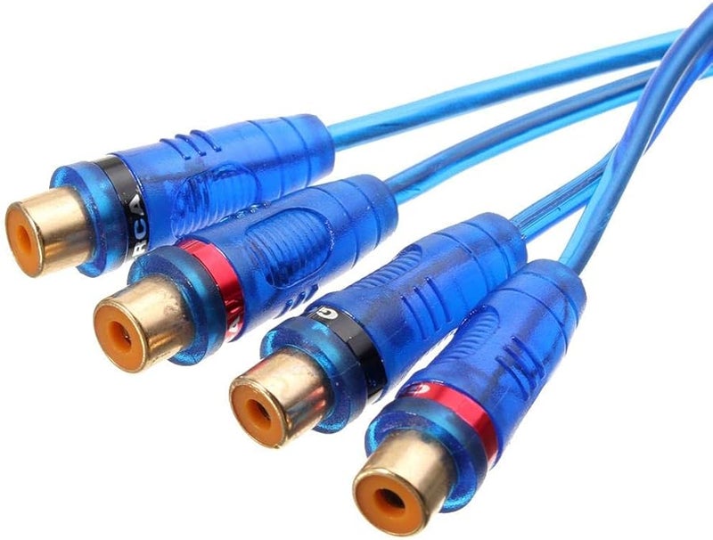 MagiDeal 4 Channel RCA Ground Loop Noise Isolator Eliminator For Car Audio System - Image 5