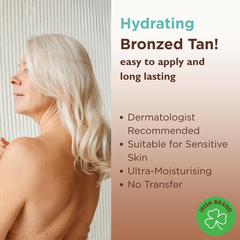 TanOrganic Self-Tan Lotion and Moisturizer, Sunless Bronzer for Indoor Tanning with Natural Ingredients - 3.5 oz - Image 2