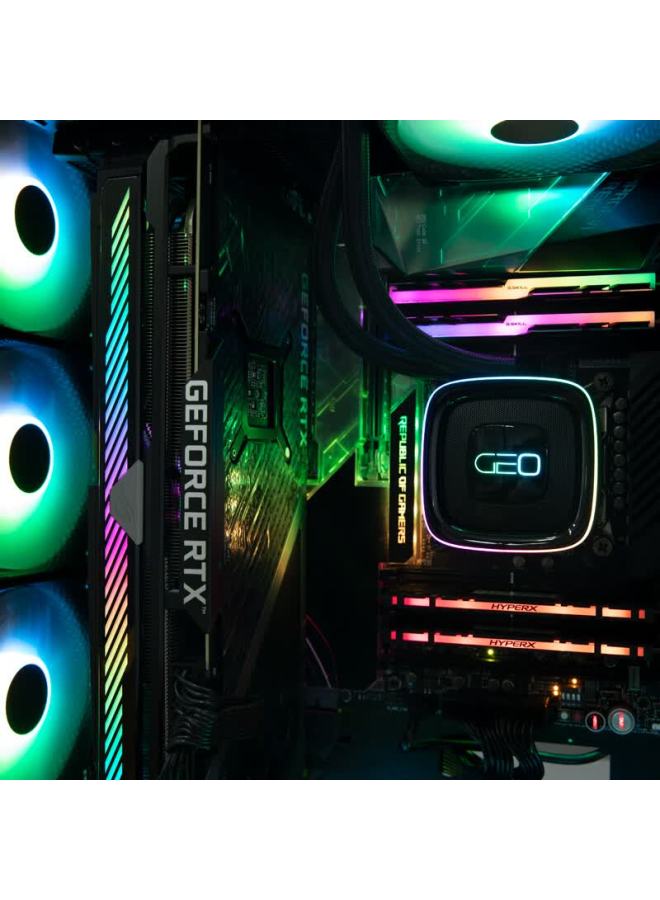 Geometricfuture Dragon Scale 2505b 12cm Argb Case Cooling Fans Motherboard Sync 3-pack - Image 2