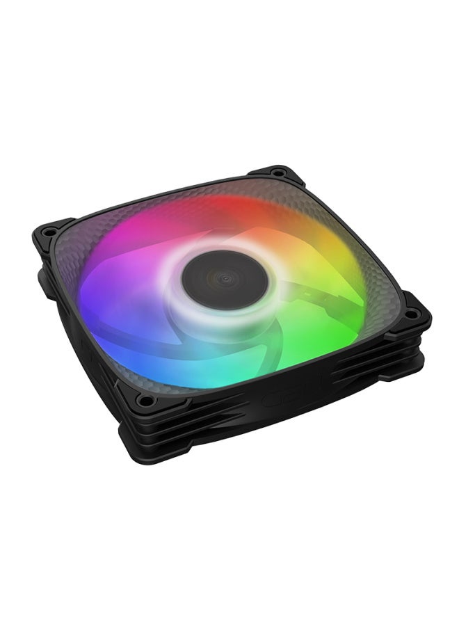 Geometricfuture Dragon Scale 2505b 12cm Argb Case Cooling Fans Motherboard Sync 3-pack - Image 4