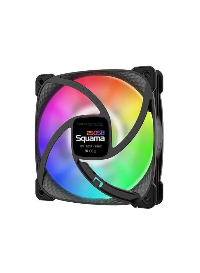 Geometricfuture Dragon Scale 2505b 12cm Argb Case Cooling Fans Motherboard Sync 3-pack - Image 5