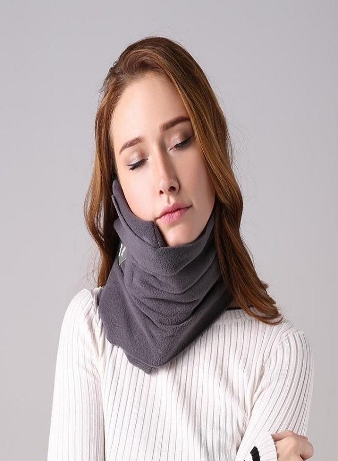 Pack Of 1  Neck Support Travel Pillow Fabric - Image 1