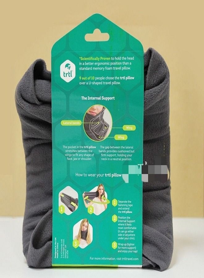 Pack Of 1  Neck Support Travel Pillow Fabric - Image 5