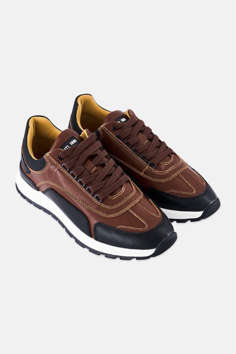 CERRUTI 1881 أحذية جلد البقر للرجال، بني - Image 2