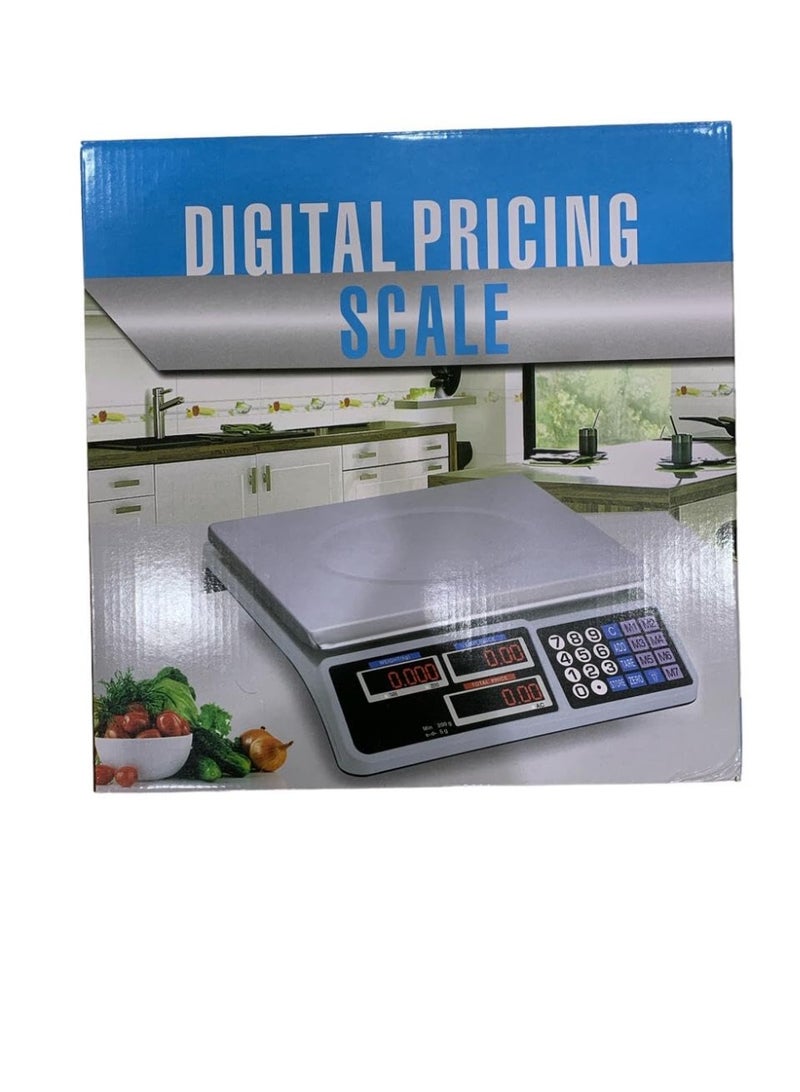DubaiGallery Scales Digital Electronic Weight Scale Computing Food Scale Meat Produce Industrial Counting For Kitchen Stores Restaurant Market - Image 3