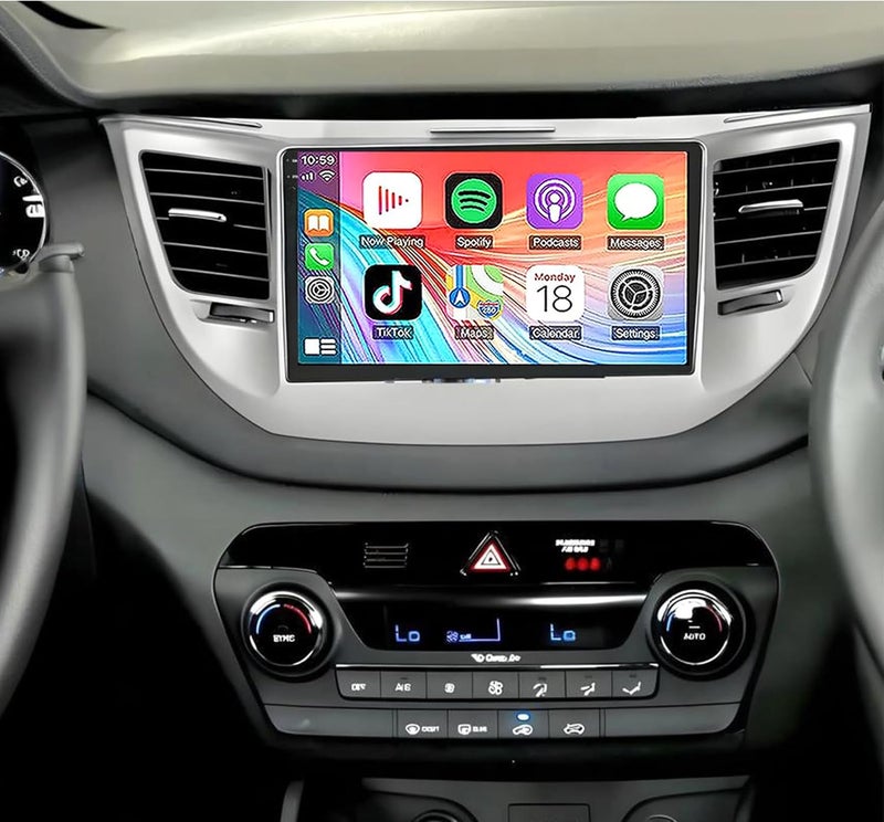 4k MRC Tucson android screen model 2016 2017 2018,4gb ram 64gb memory wireless applecarplay android auto reverse camera included ahd - Image 3