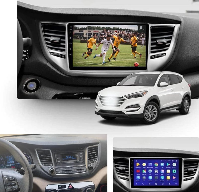 4k MRC Tucson android screen model 2016 2017 2018,4gb ram 64gb memory wireless applecarplay android auto reverse camera included ahd - Image 4