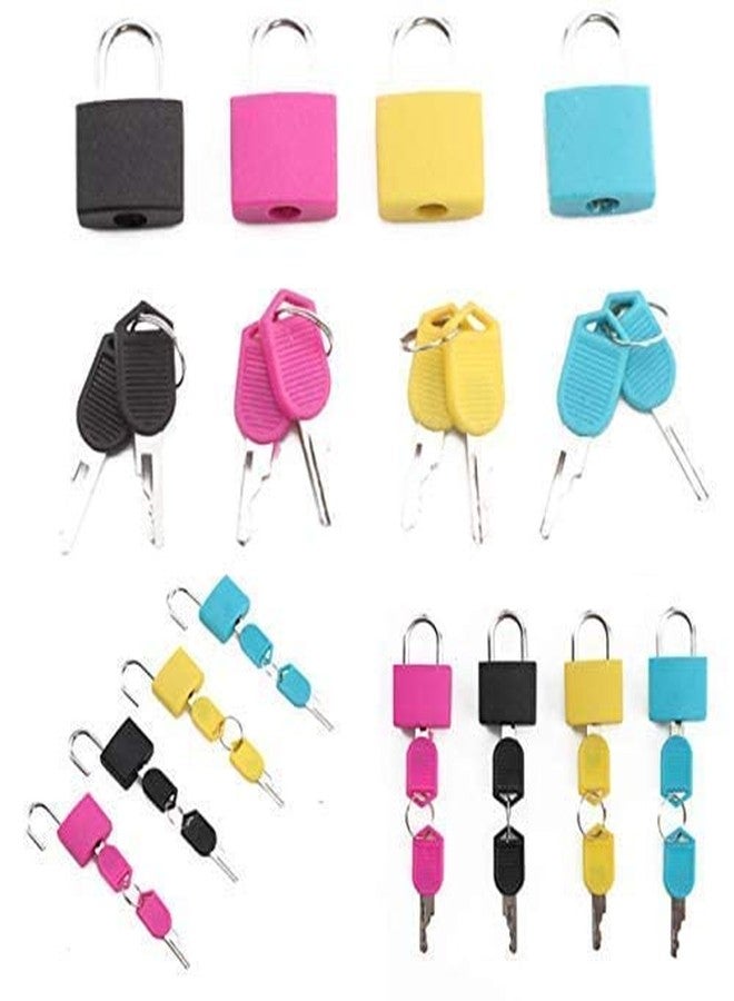 Hellaro Multicolor Luggage Lock (Set of 4) - Image 1