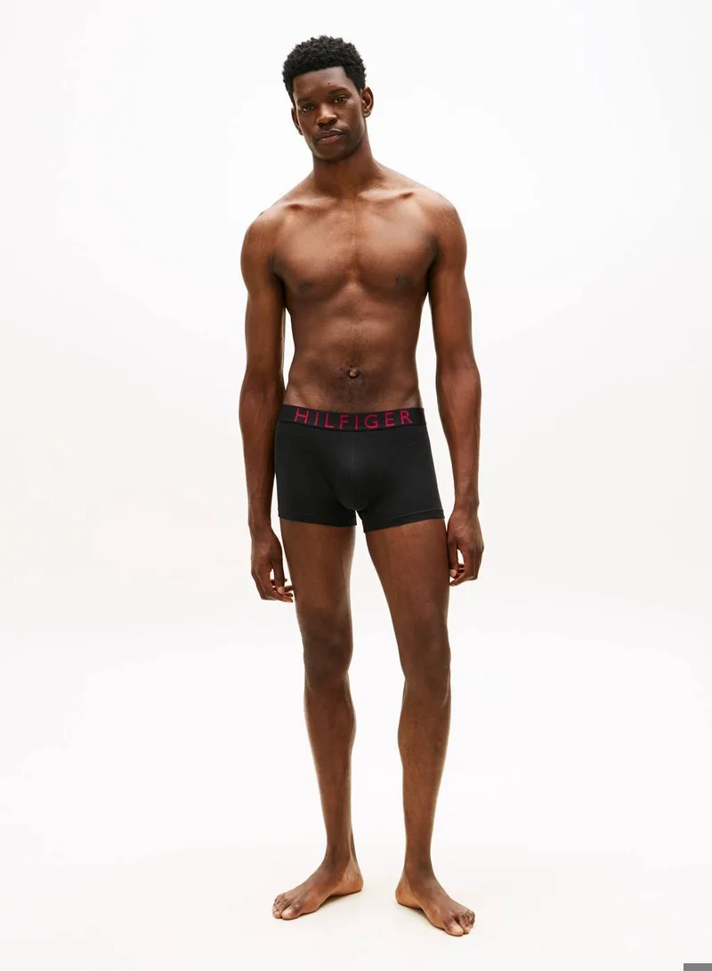 TOMMY HILFIGER Fre Rd/Ae Sea/Ras Ju 3-Pack Logo Waistband Trunks for Men | Best Price UAE