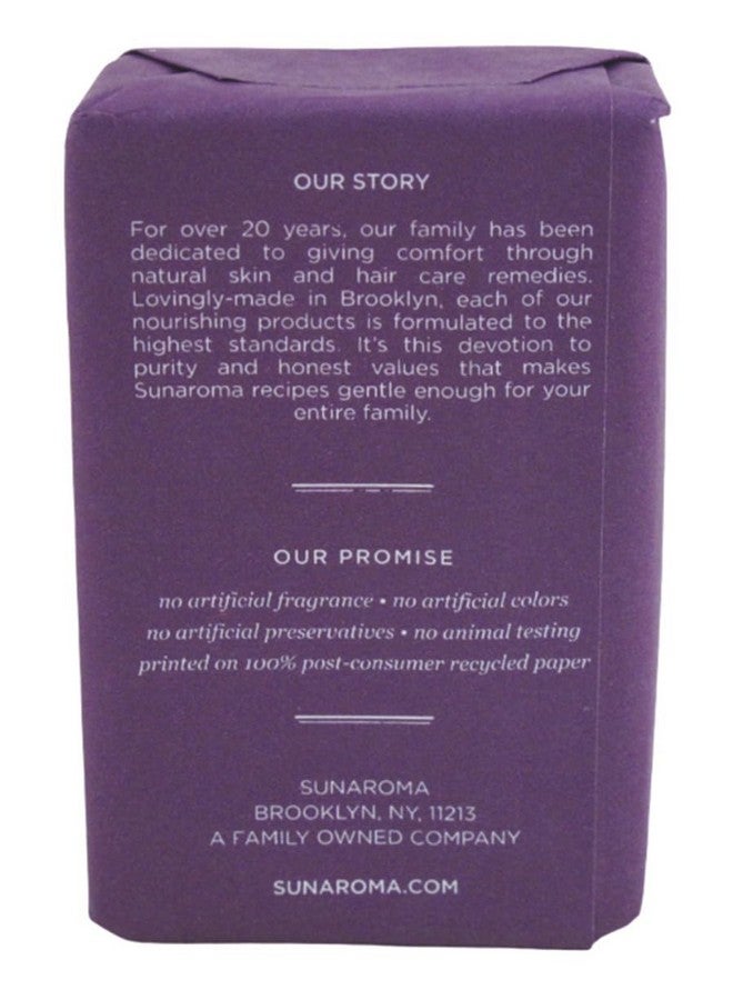 Sunaroma Soap Bar Lavender Shea + Vitamin E Oil 8 Ounce (Pack of 6) - Image 4