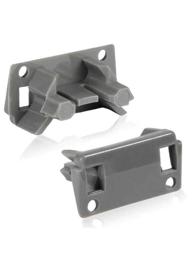 KOZHOM [Upgraded] 2Pcs Dishwasher Rack Stop Clip W10195622, Upper Dishrack Slide Rail Rear Stop fit for Whirlpool/KitchenAid/Kenmore Dishwasher, Replaces AP4566222, PS11750071, 1872168 - Image 1