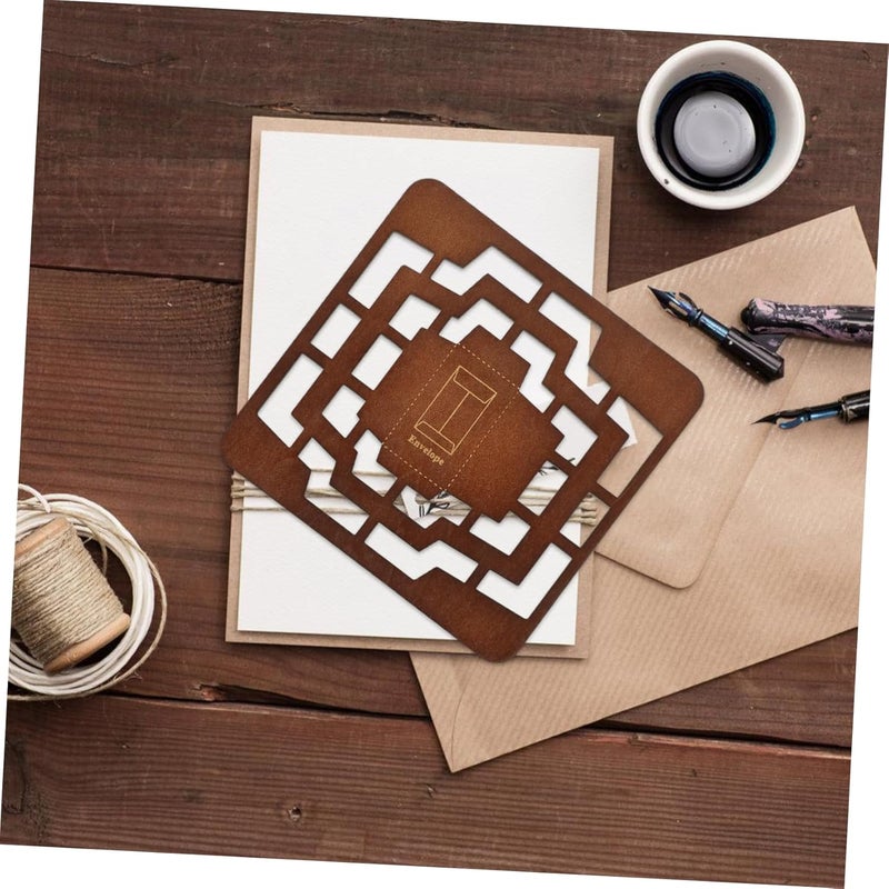 قالب ظرف قديم قالب DIY حرفي صانعي البطاقات صنع الأظرف - Image 5
