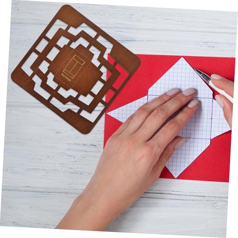 قالب ظرف قديم قالب DIY حرفي صانعي البطاقات صنع الأظرف - Image 2