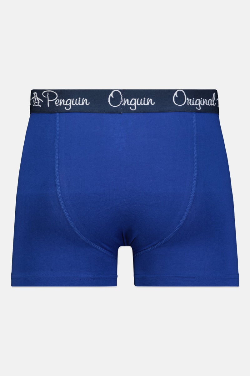 Original Penguin Men 3 Pieces Brand Logo Trunks, Multicolor - Image 2