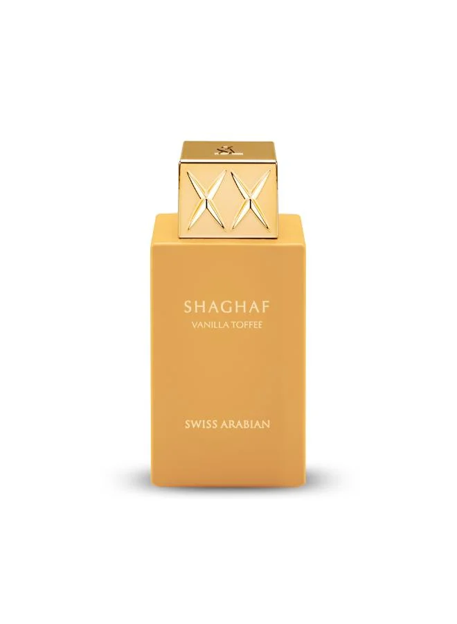 عطور سويس اربيان Shaghaf Vanilla Toffee Unisex Eau De Parfum 75Ml