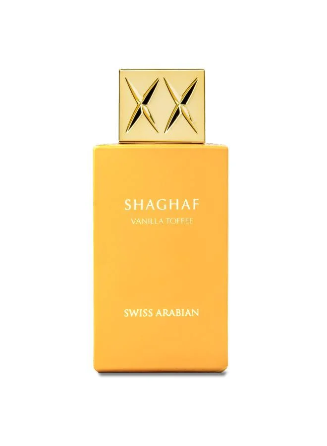 Swiss Arabian Perfumes Shaghaf Vanilla Toffee Unisex Eau De Parfum 75Ml