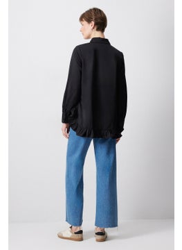 Touche Ruffle Hem Shirt  - Image 4