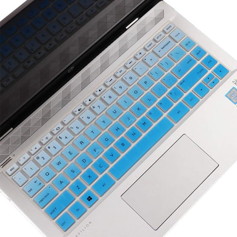 MUBUY-GOL Keyboard Cover for HP Laptop 14-dk 14-dq/cd 14-dk0002dx 14-dk1003dx 14-dk0736ms 14-dk1022wm 14-dk0028wm 14-dk1025wm 14-dk1035wm dk1032wm 14-dk0053od 14-dk1013dx 14-dk0095nr dk1097nr dk1031dx dk0032dx - Image 4