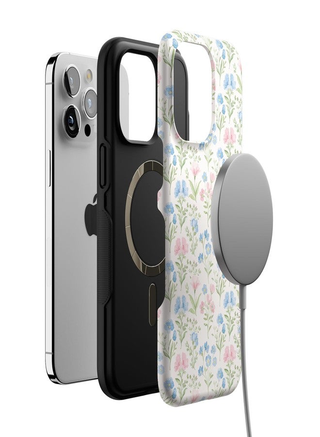 Casely iPhone 15 Pro Max Case | Pastel Garden | Sunday Best | Compatible with MagSafe | Bold Protective Design - Image 4