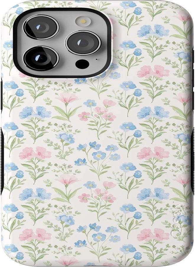 Casely iPhone 15 Pro Max Case | Pastel Garden | Sunday Best | Compatible with MagSafe | Bold Protective Design - Image 1