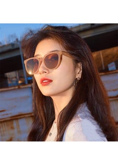 Unique Foldable Sunglasses For Women Men, Square Folding Easy Carry Shades UV400 Protection Lens Suitable for running, driving, traveling,hiking and other outdoor sports-Jelly Brown  - Image 5