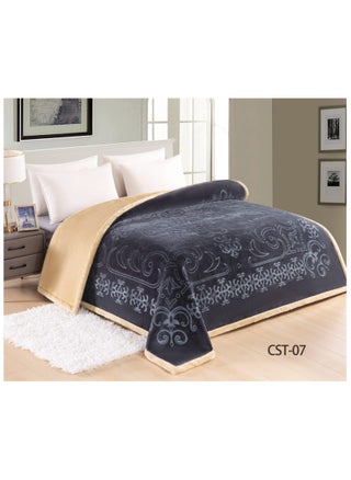 Luxury blanket, embossed with fur, 5 kg, for two people - pzsku/ZFCFFA460CD7EE8872D86Z/45/_/1728408592/7a1c5b33-d36c-47e8-a682-16bde8fc4522