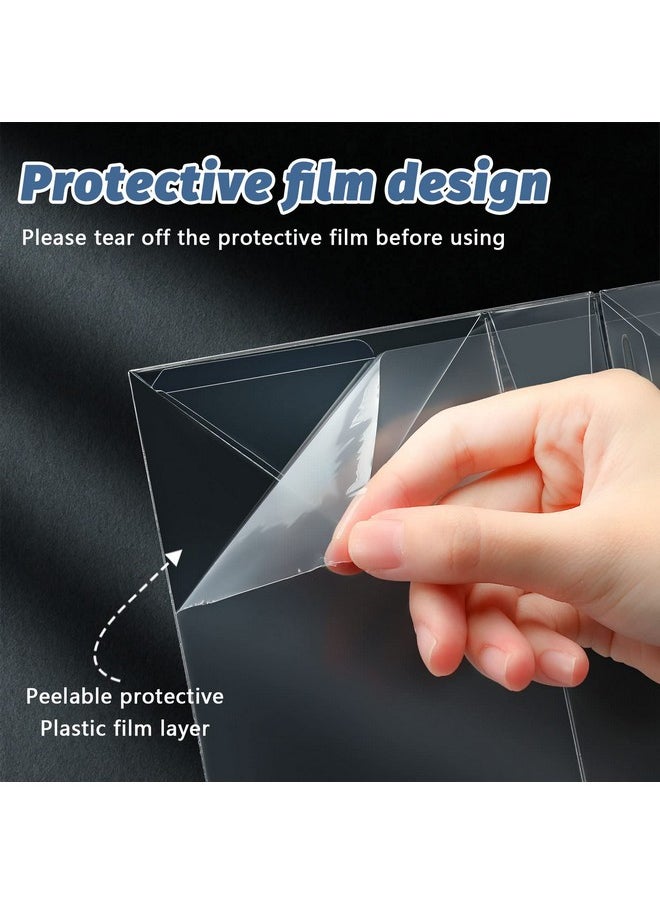 Jetec - 30 Pcs Clear Plastic Toy Protector Case 4 Inch Toy Display Case Vinyl Collectible Figure Display Case Toy Clear Soft Protector Box For Toy Protection - Image 1