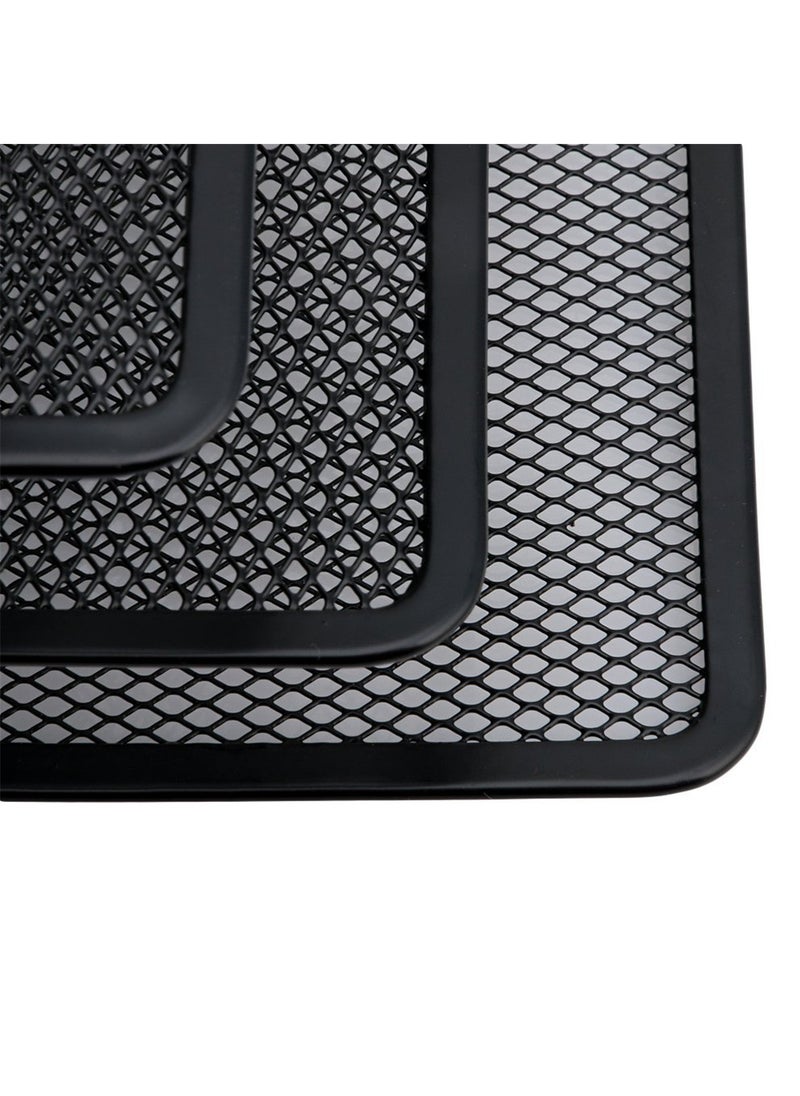 Generic - Generic Mesh Letter Sorter Business Document Desk Tray Office File Organizer Storage - Image 1