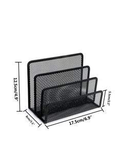 Generic Generic Mesh Letter Sorter Business Document Desk Tray Office File Organizer Storage  - Image 2