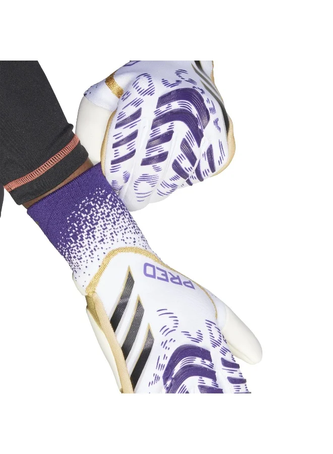 adidas حذاء كرة قدم بريد جلو برو يو أبيض للجنسين