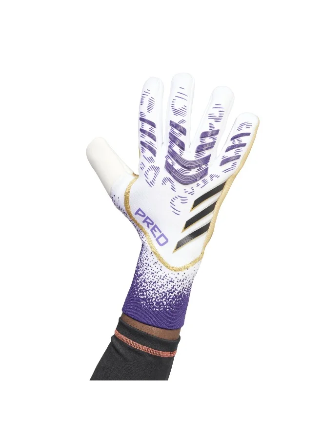 adidas حذاء كرة قدم بريد جلو برو يو أبيض للجنسين