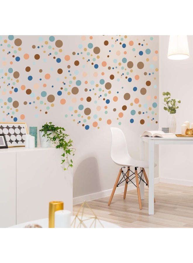موثوقية التنبؤ 10 ملصقات حائط بنقشة نقاط ملونة ملصقات حائط بوهو ملونة ملصقات نقاط ملونة ملصقات قوس قزح دائرية لتزيين غرفة النوم وغرفة اللعب وغرفة الأطفال وغرفة الدراسة في المنزل (بوهو، 5 أحجام) - Image 5